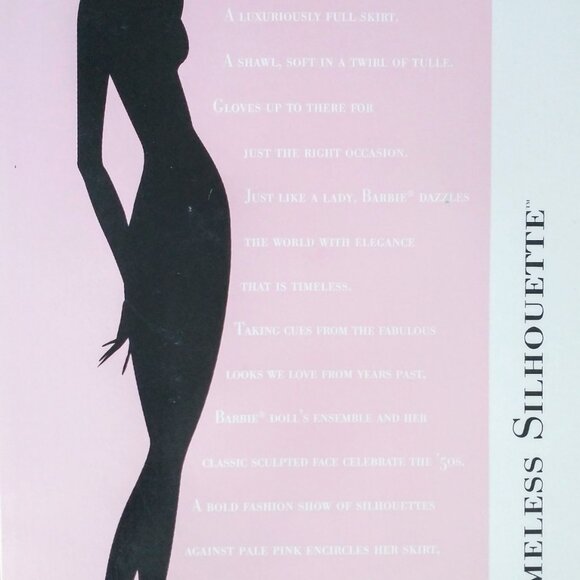 Avon Exclusive Timeless Silhouette Barbie Doll - Picture 3 of 4